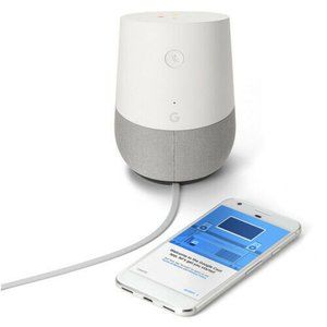 Google Home Smart Assistant Speaker - White/Slate